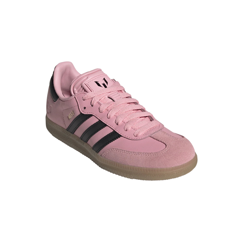 adidas Samba Messi Boots Junior Indoor Pink Black