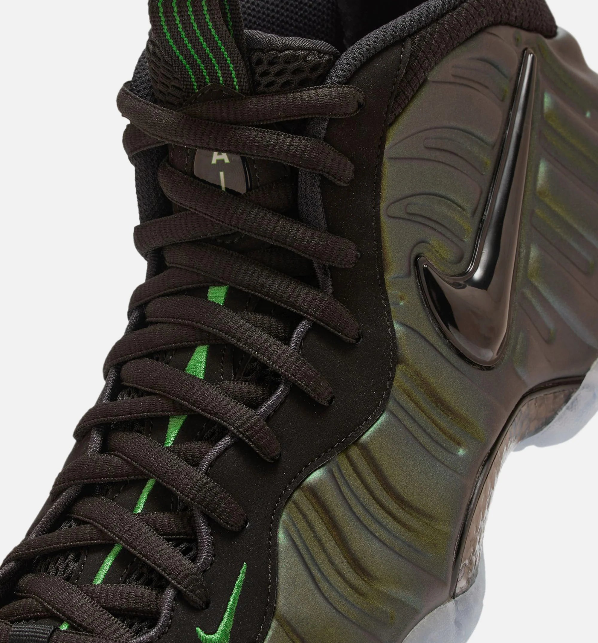 Air Foamposite Pro Pine Green Mens Lifestyle Shoe Pine Green Black