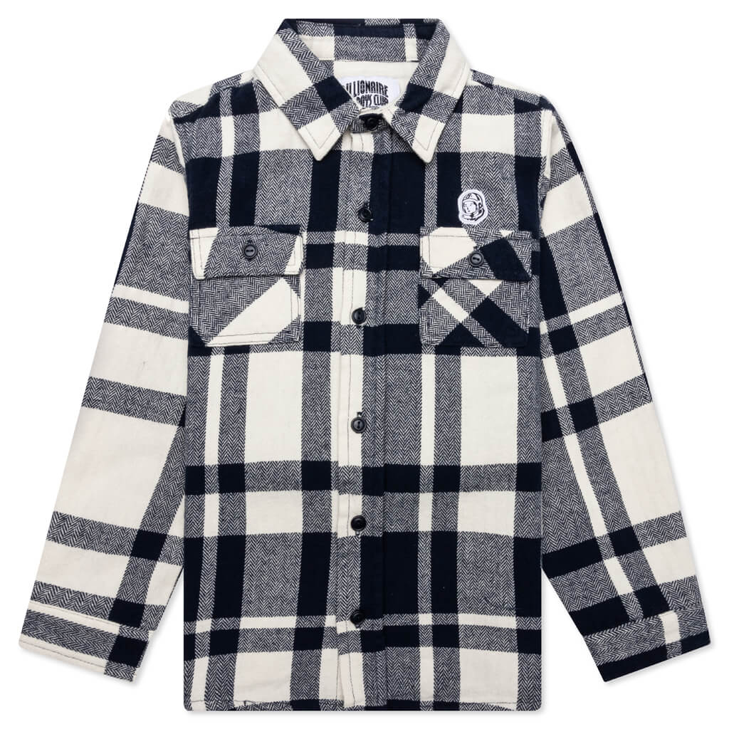 Kids BB Capsule L S Woven Navy Blazer