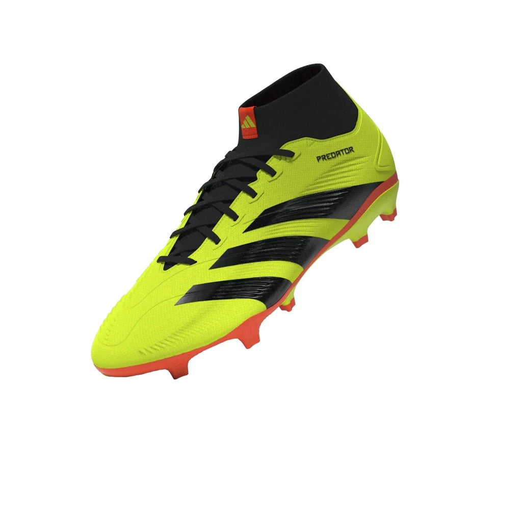 adidas Predator League Sock FG Firm Ground Soccer Cleats Team Solar Yellow Core Black