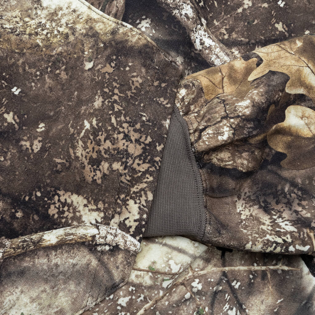 Brooklyn Fleece Pullover Realtree Medium Olive Sail