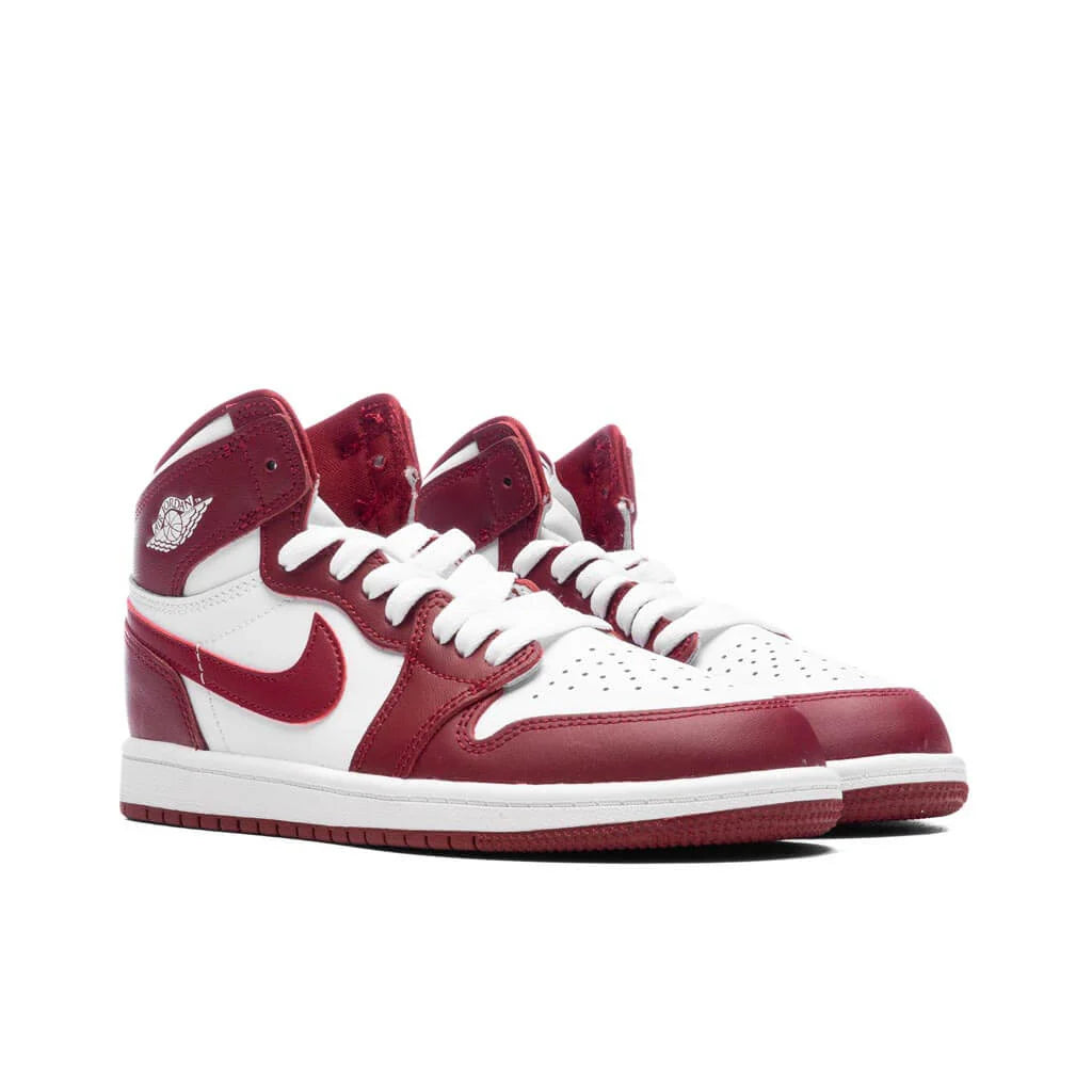 Air Jordan 1 Retro High OG PS White Team Red