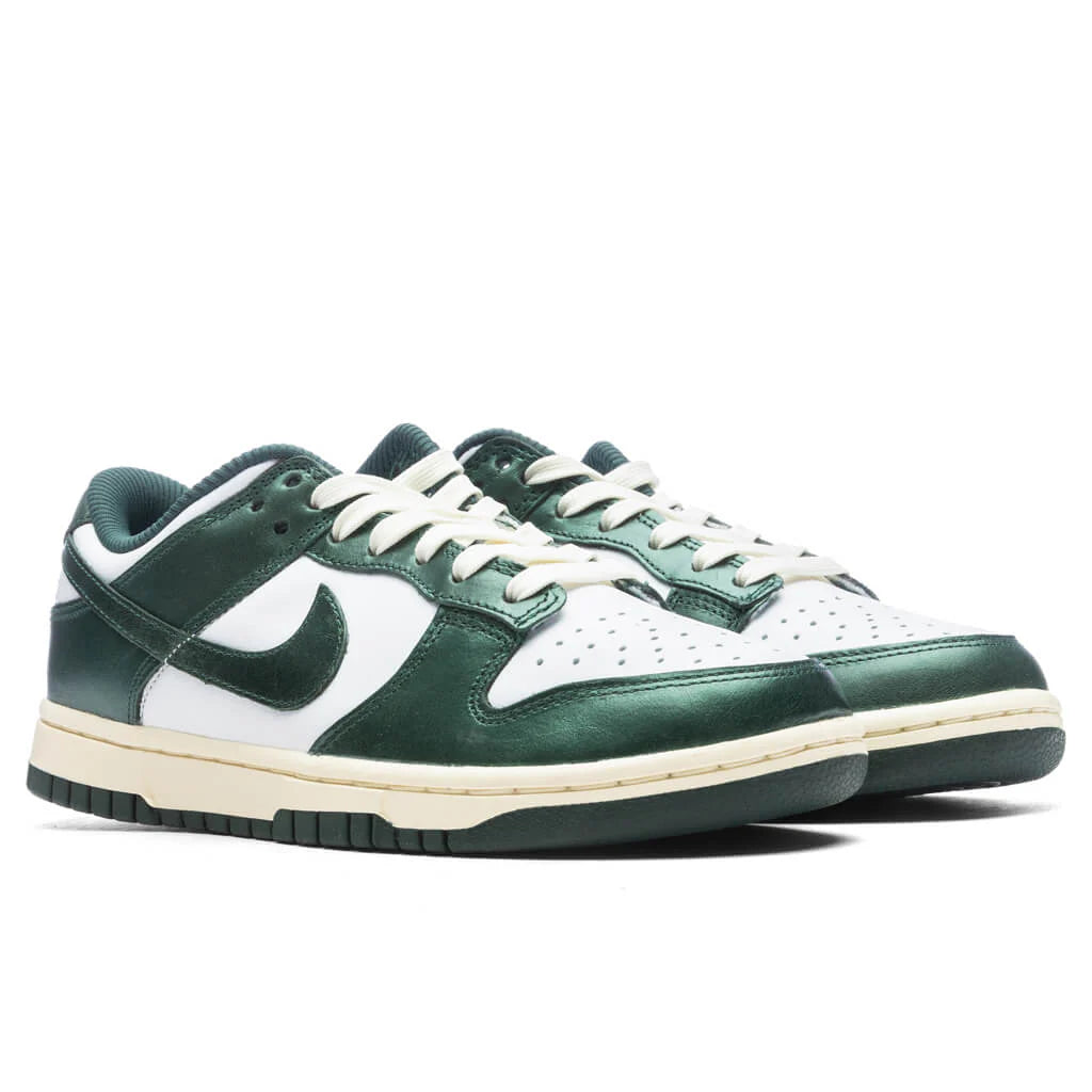 Womens Dunk Low Vintage Green White Pro Green Coconut Milk