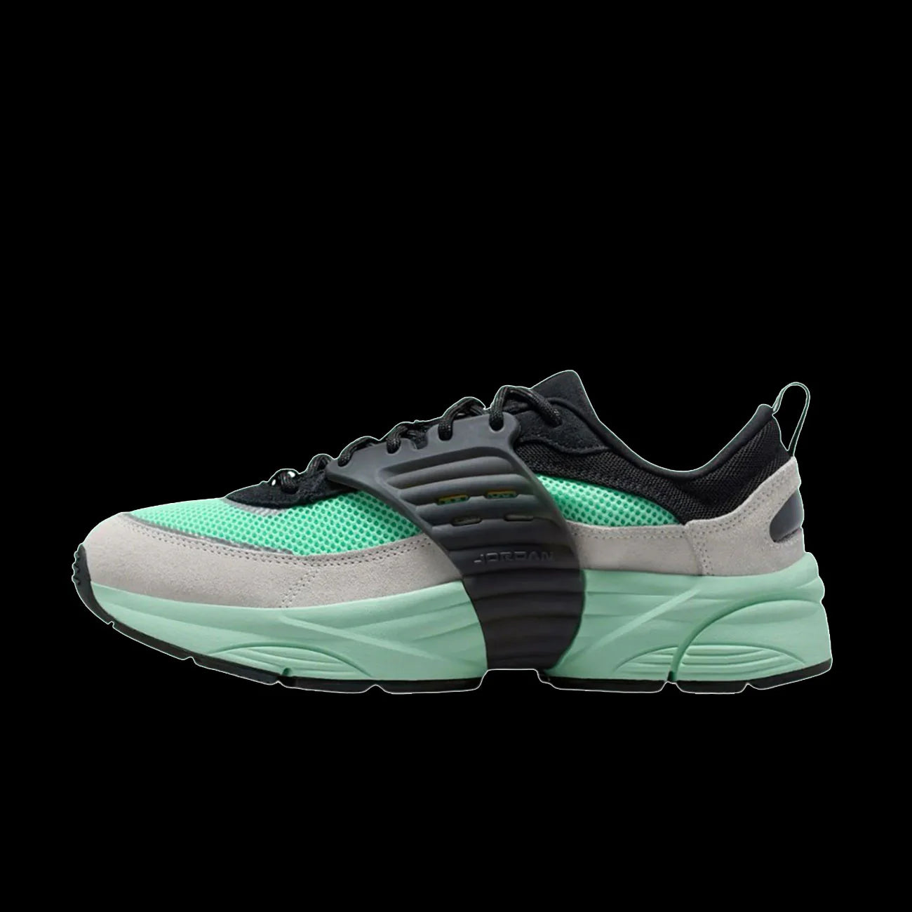 Air Jordan Trunner O S Black Green Glow Neutral Grey Mint Foam