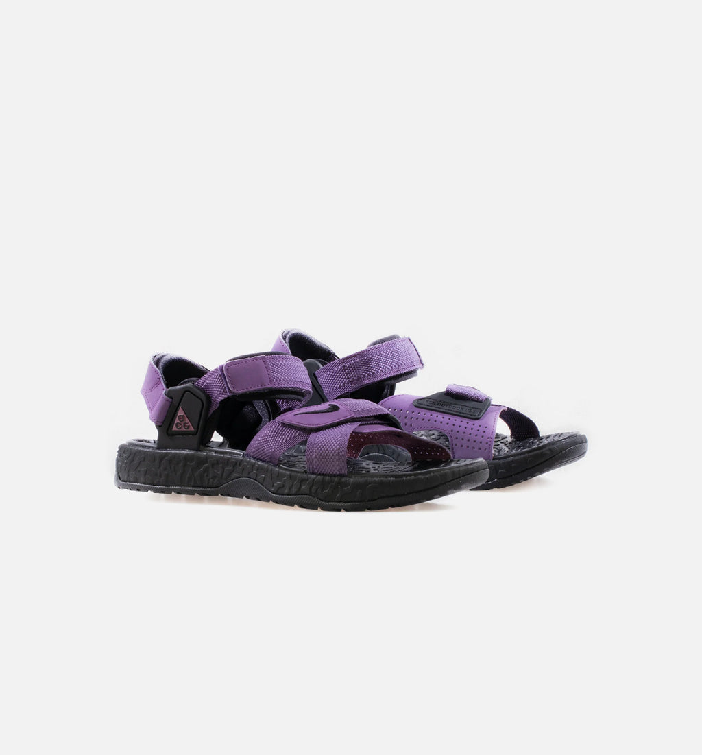 ACG Air Deschutz Mens Sandals Purple Black