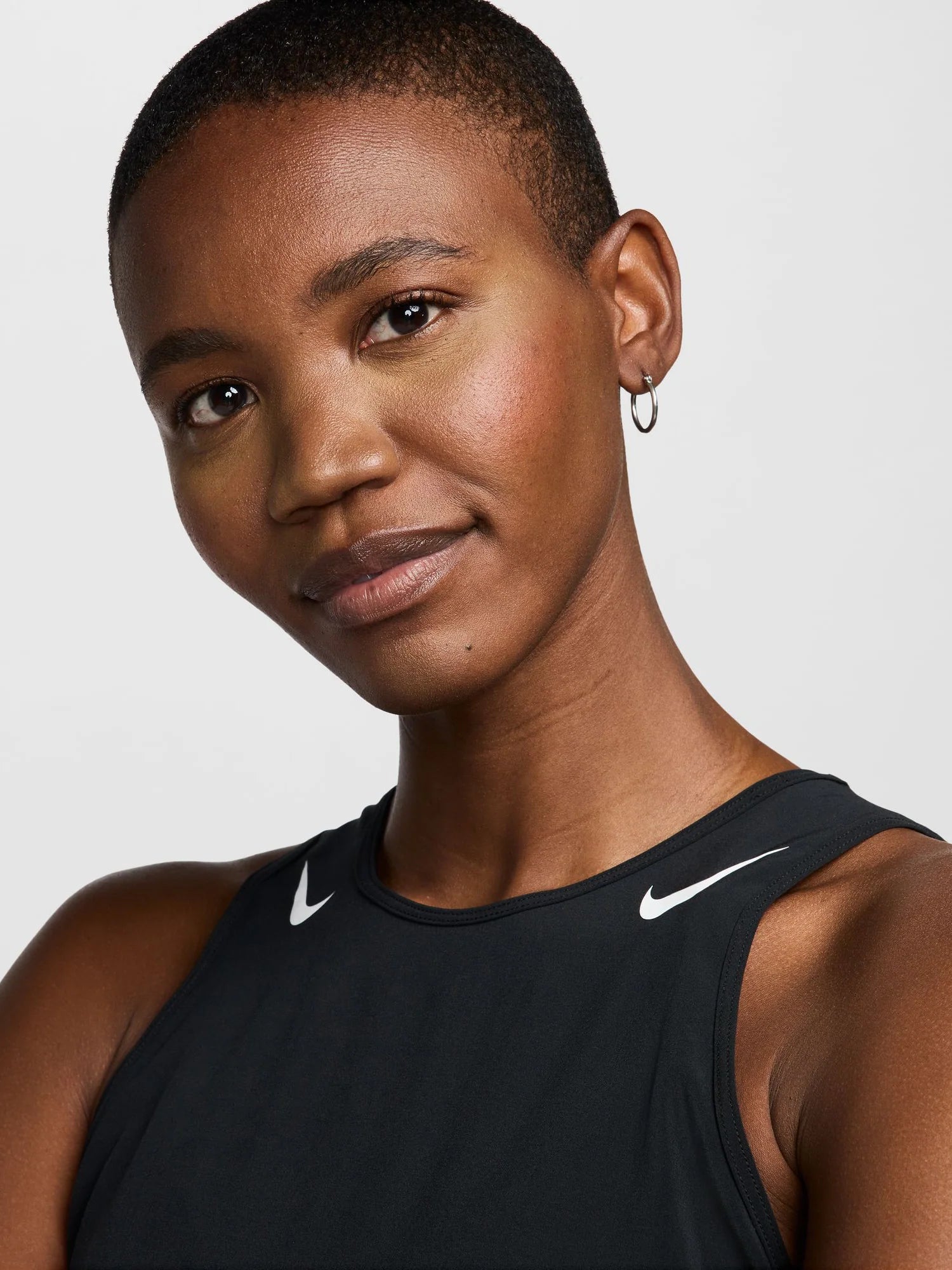 Nike Womens AeroSwift Dri FIT ADV Cropped Running Tank Top