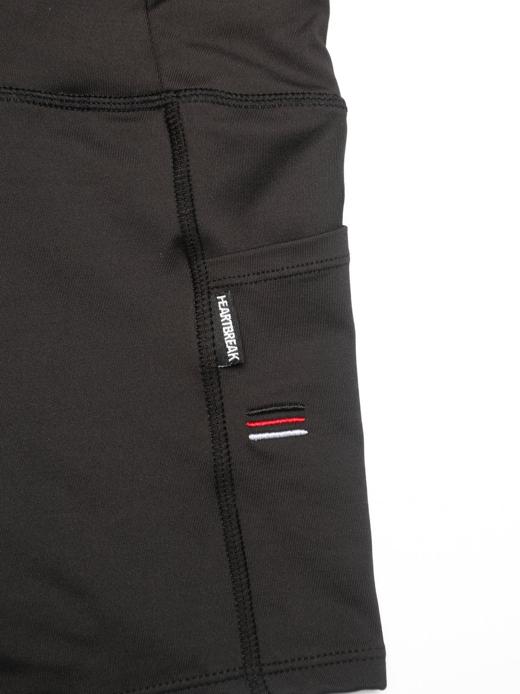 Heartbreak Womens Triple Pocket 2 Running Shorts