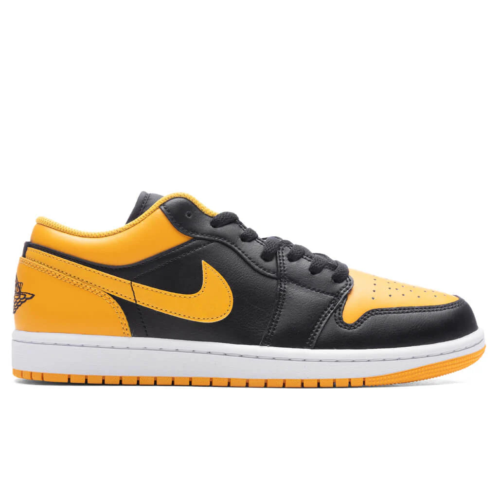 Air Jordan 1 Low Black Yellow Ochre White