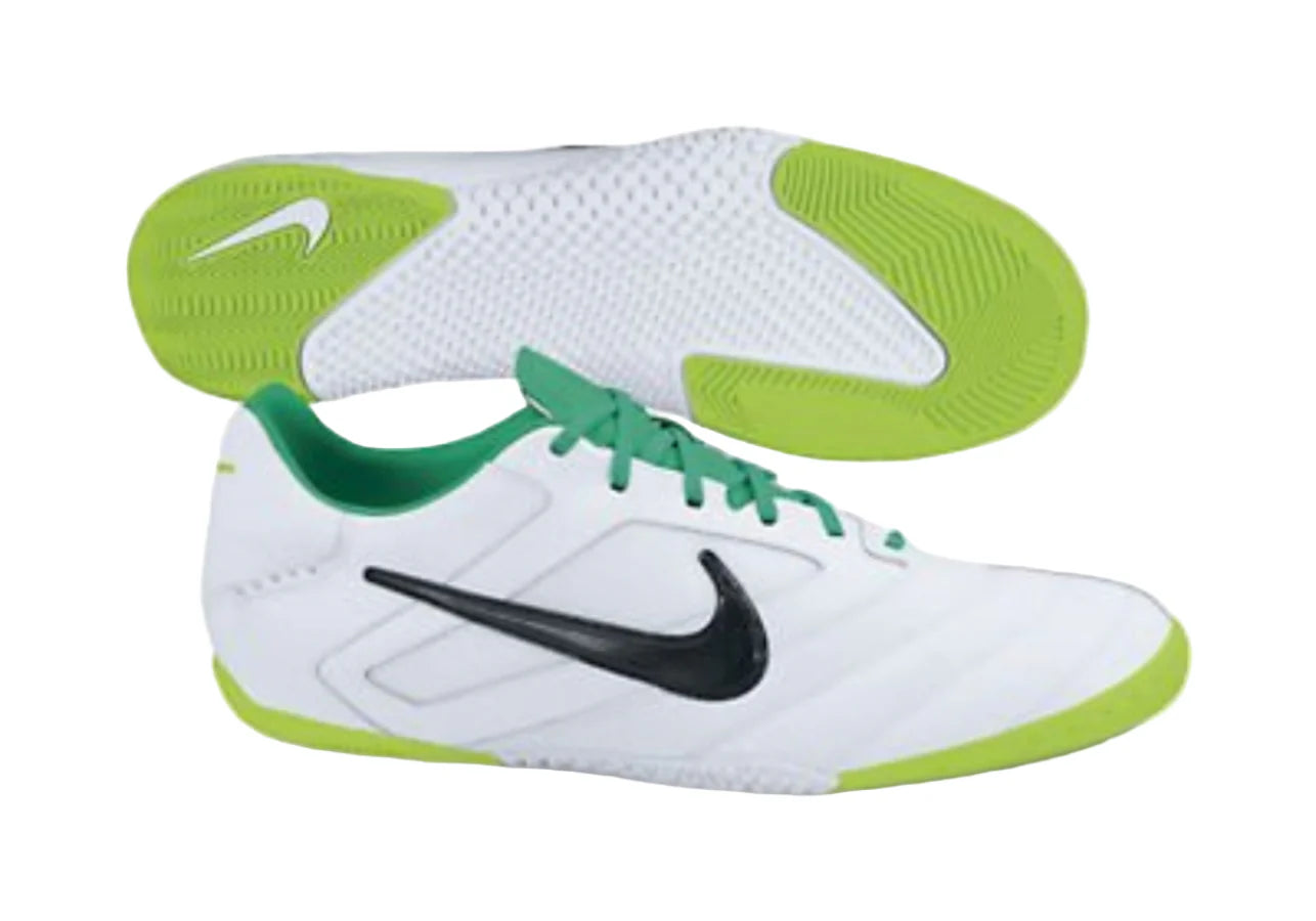 Nike 5 Elastico Pro Indoor Soccer Shoes White Green Turquoise