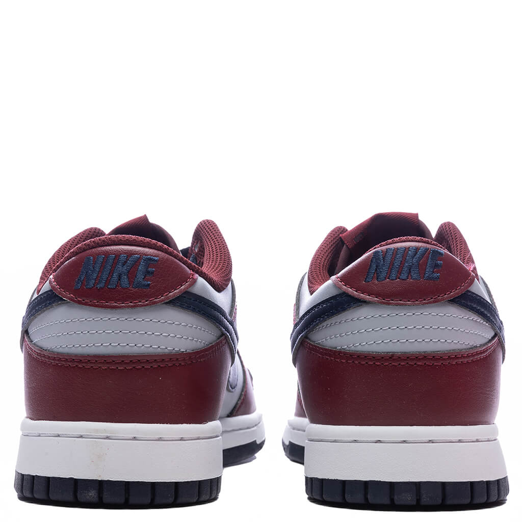 Dunk Low Retro Wolf Grey Obsidian Dark Team Red White