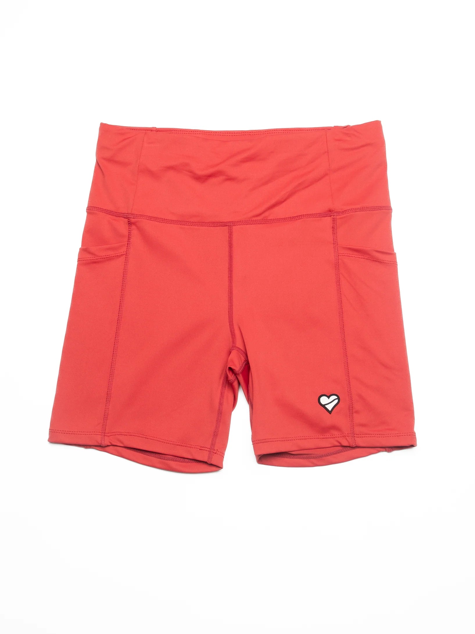 Heartbreak Womens Triple Pocket 5 Running Shorts