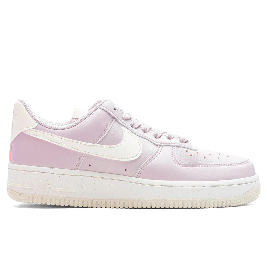 Womens Air Force 1 07 SE Platinum Violet Sail Coconut Milk