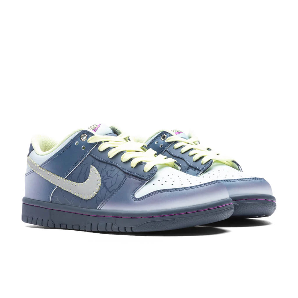 Dunk Low GS Halloween Diffused Blue Blue Tint Luminous Green