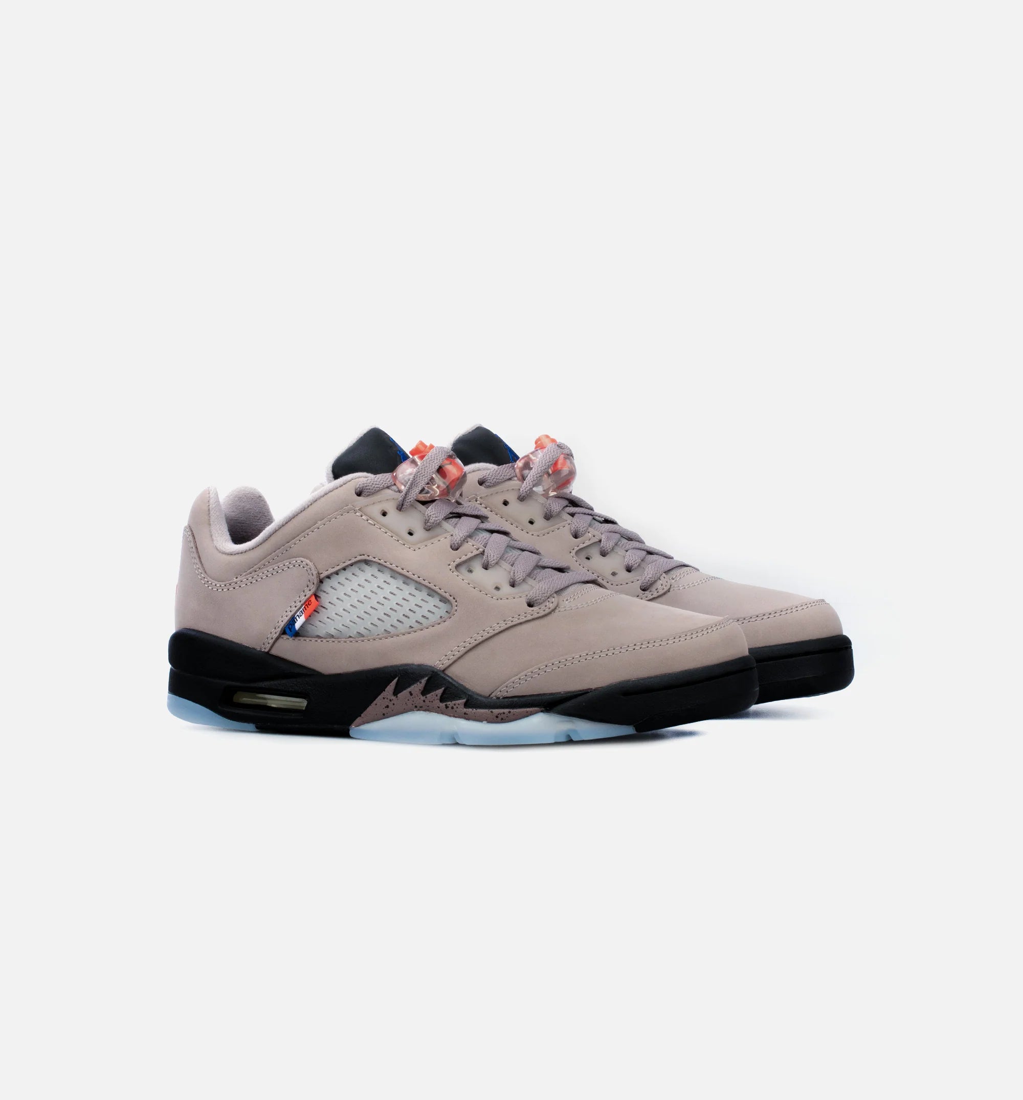 Air Jordan 5 Low x PSG Mens Lifestyle Shoe Grey Purple