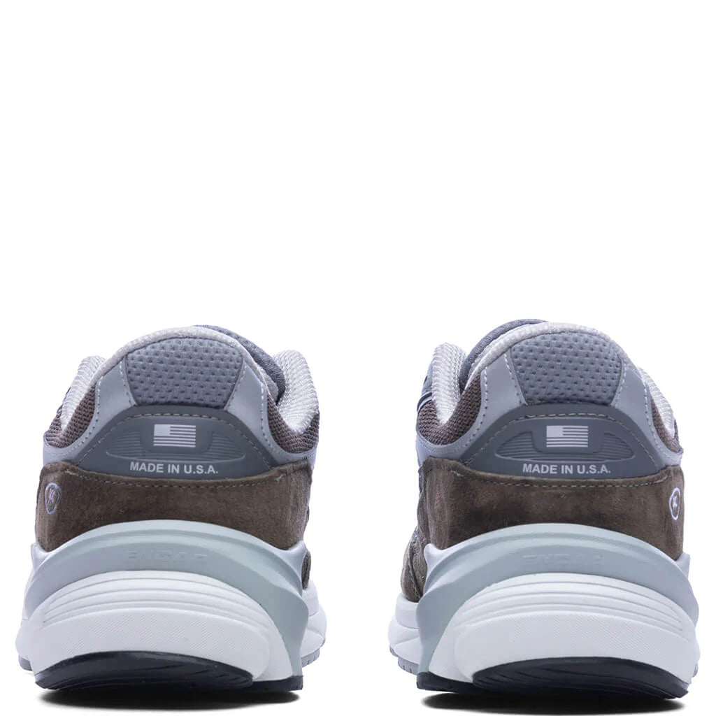 Made in USA 990v6 Olive Grey