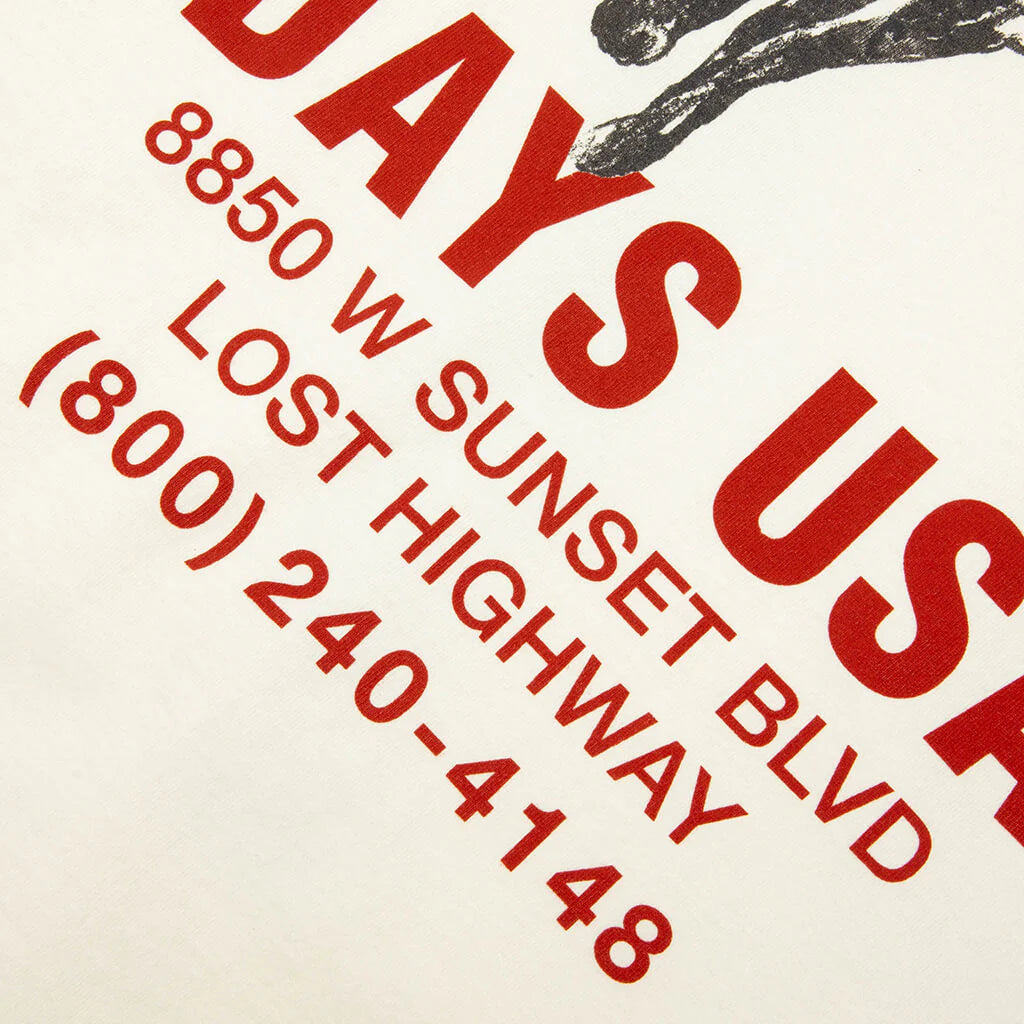 Break On Through Long Sleeve T Shirt Bone
