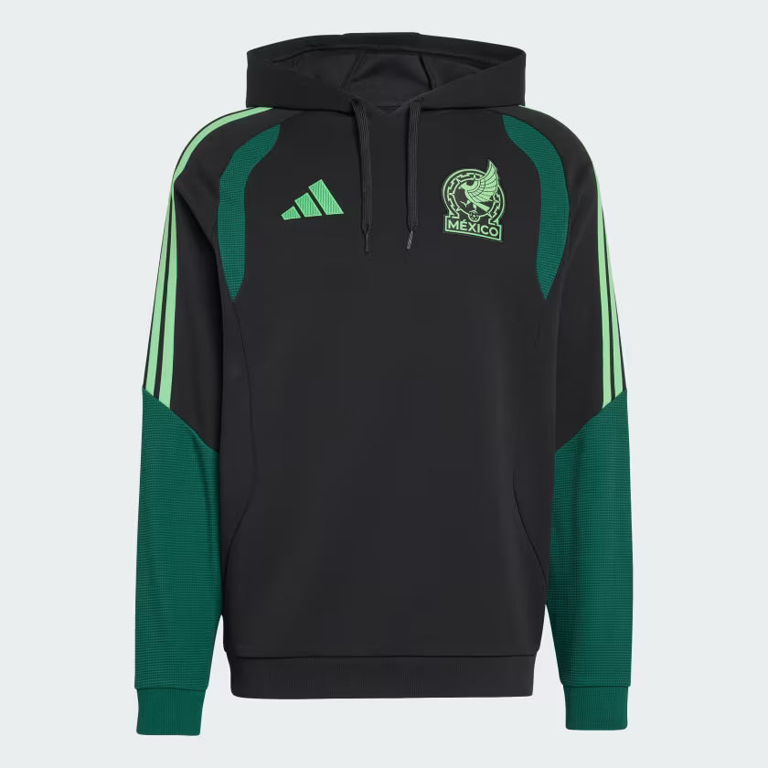 adidas Mexico 26 Tiro Mens Soccer Sweat Hoodie Black