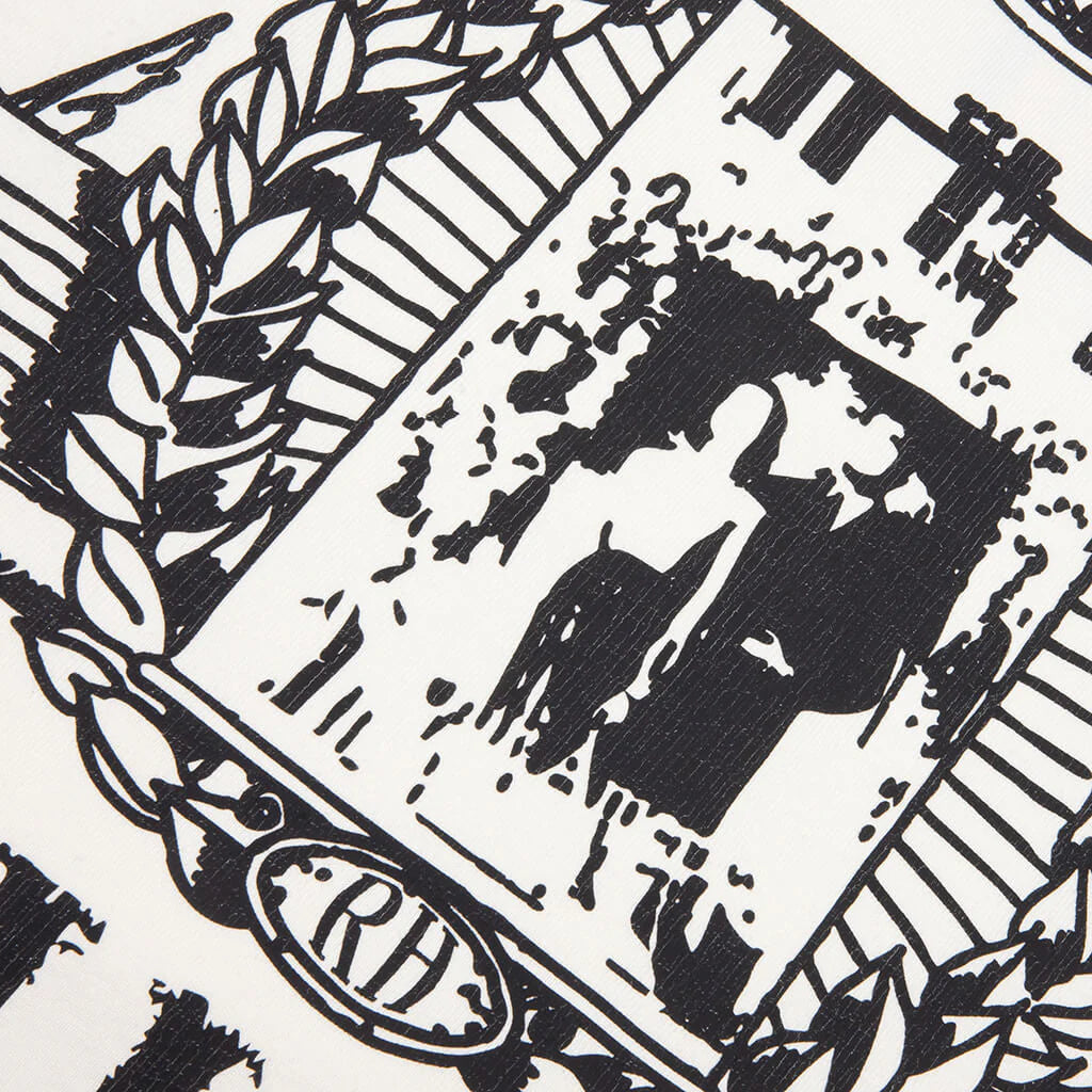 Youth Of America Tee Vintage White Black