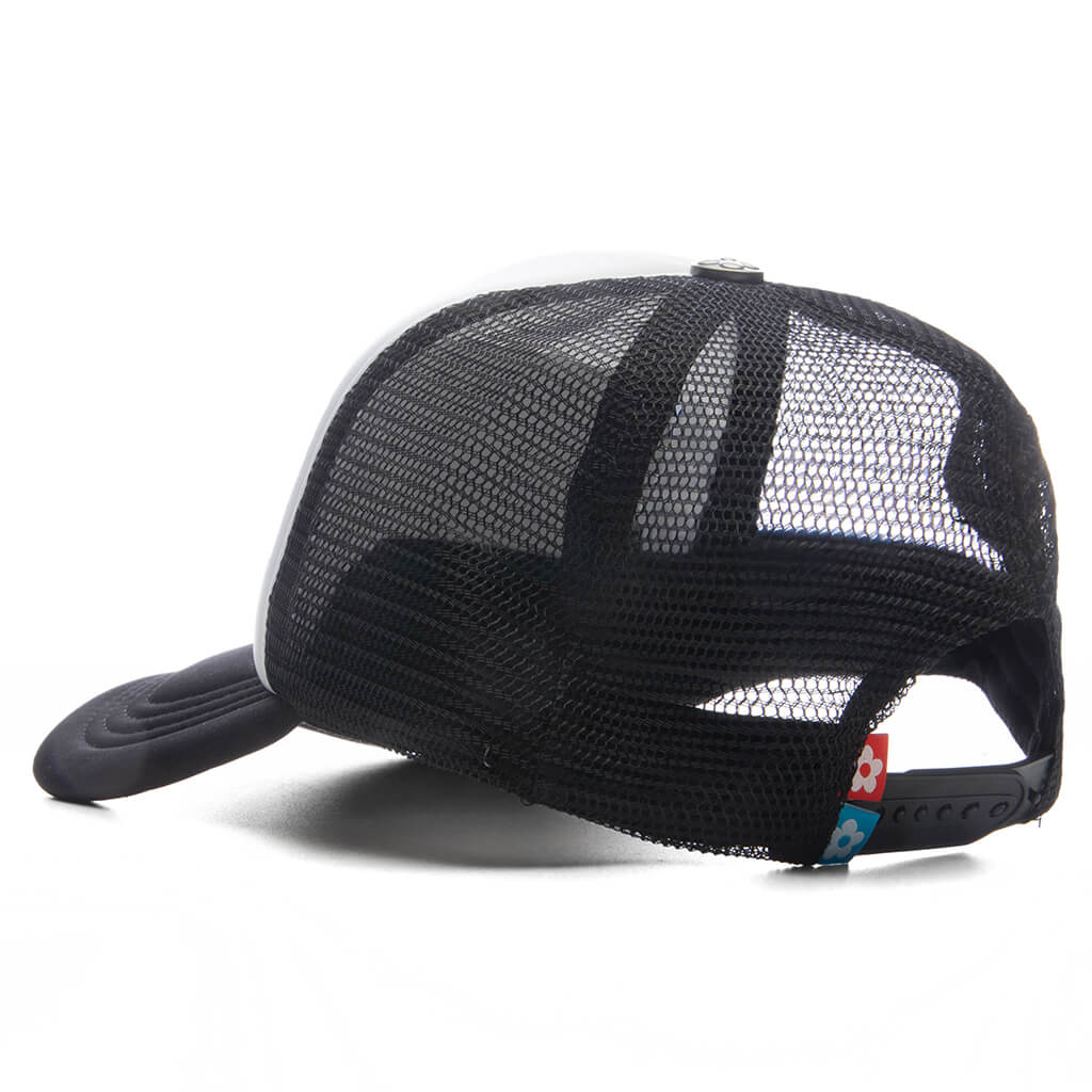 Hawaii Eye Logo Trucker Hat Black