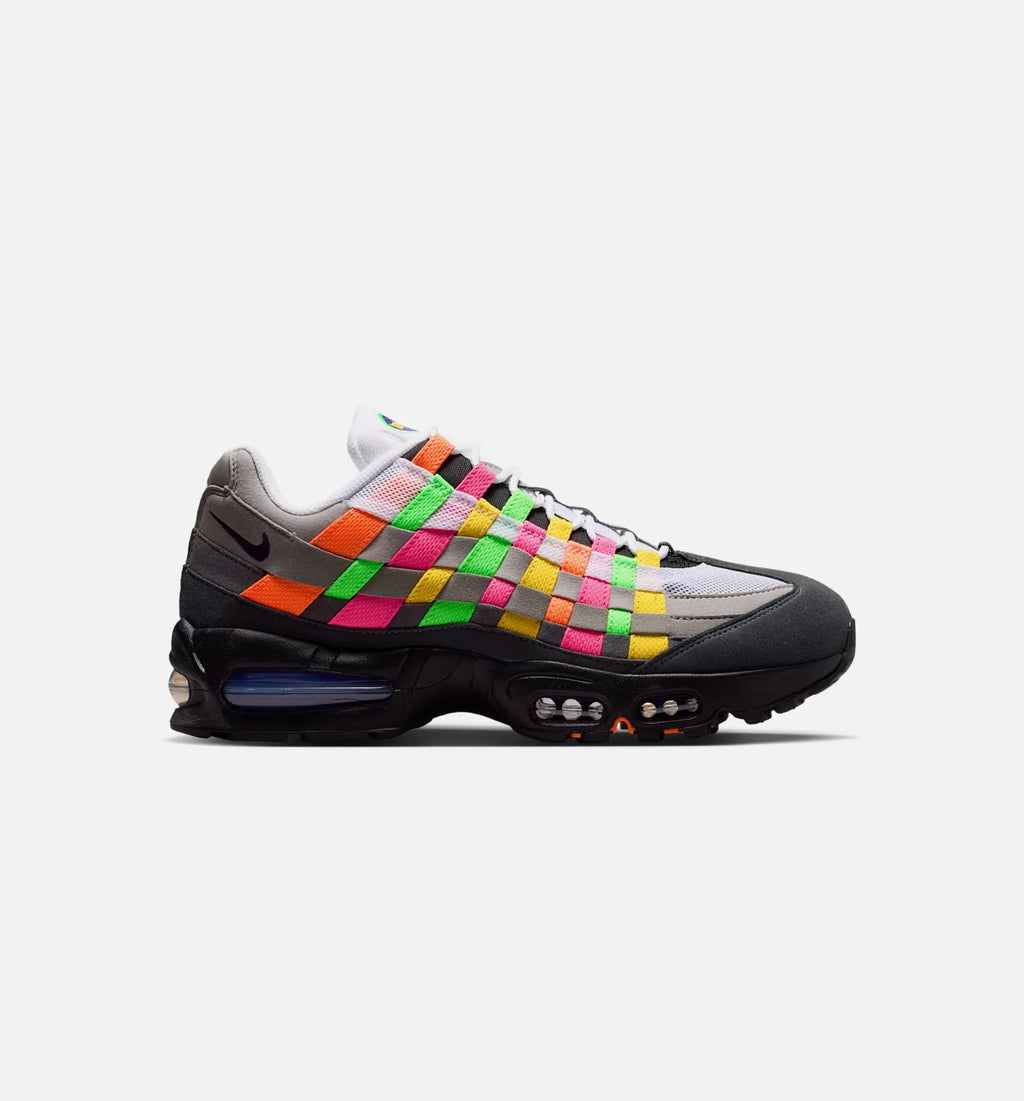 Air Max 95 Big Bubble Hyper Pink and Green Strike Mens Lifestyle Shoe Hyper Pink Green Strike