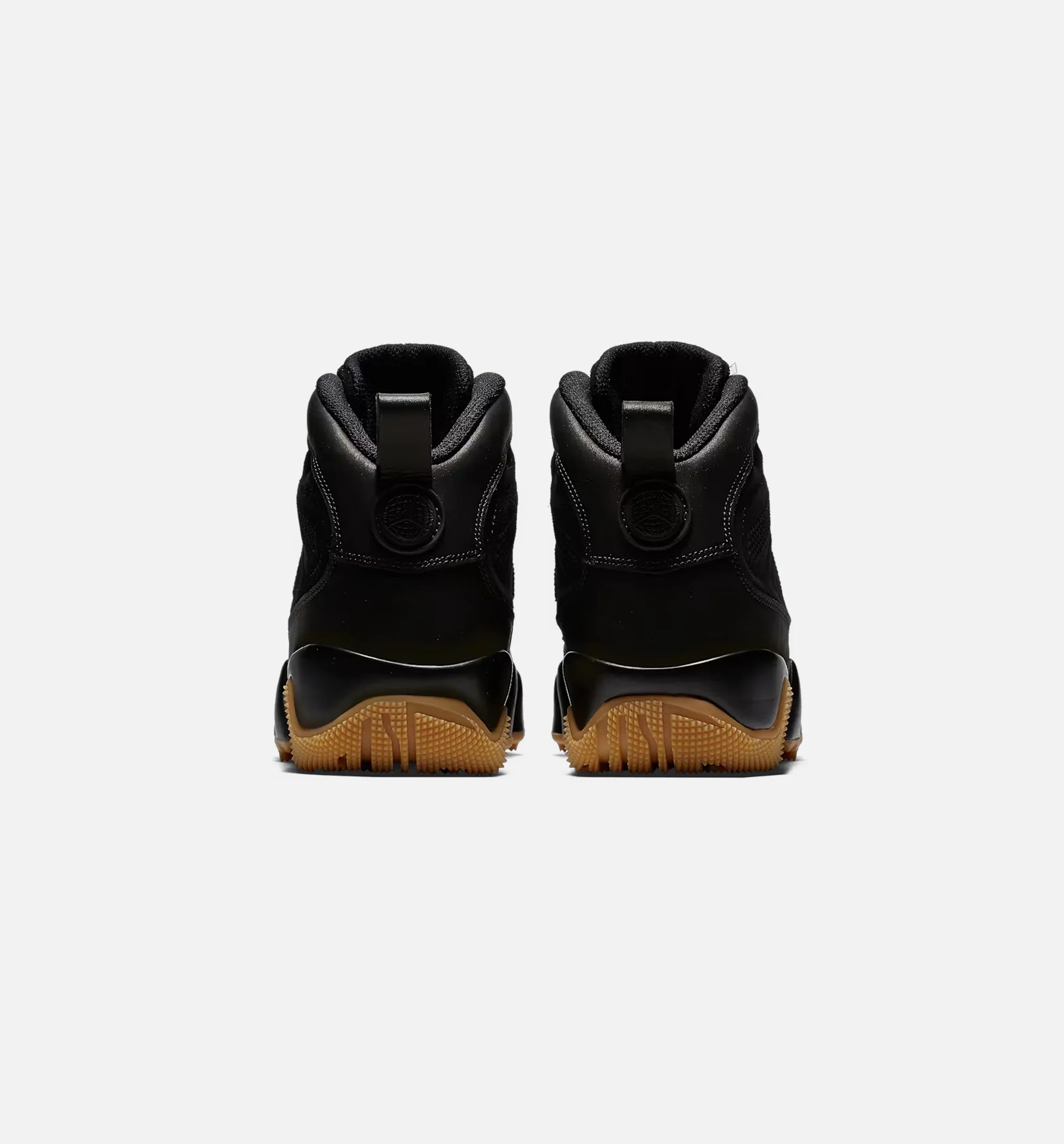 Air Jordan 9 Retro Mens Lifestyle Boot Black Black Gum Light Brown