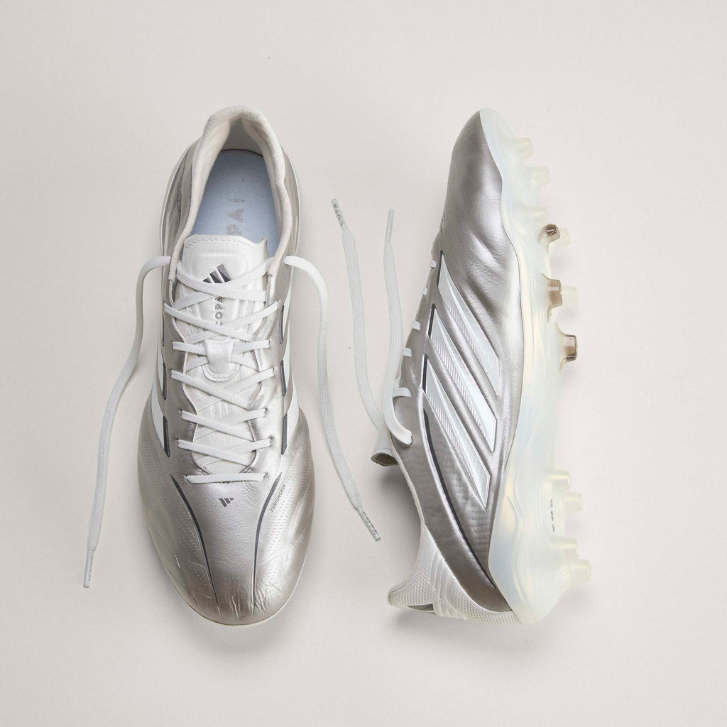 adidas Copa Pure IV Elite FG Firm Ground Mens Soccer Cleats Metal Silver