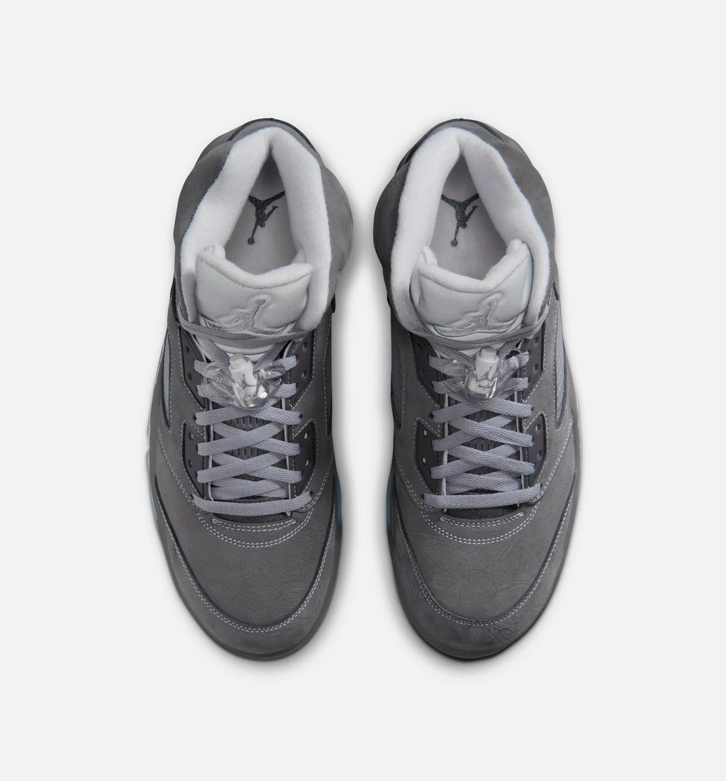 Air Jordan 5 Retro Wolf Grey Mens Lifestyle Shoe Light Graphite White Wolf Grey Limit One Per Customer