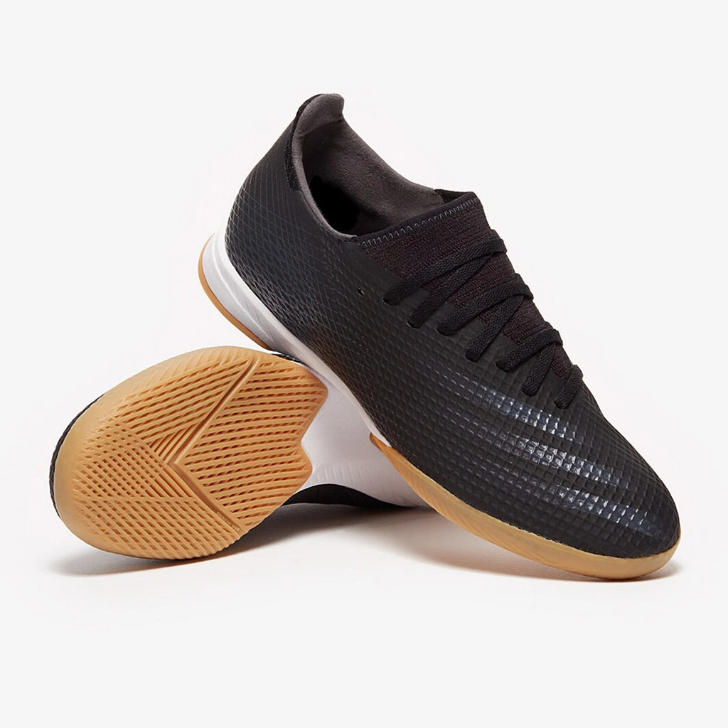 adidas X Ghosted 3 IN Mens Soccer Shoes Core Black Grey