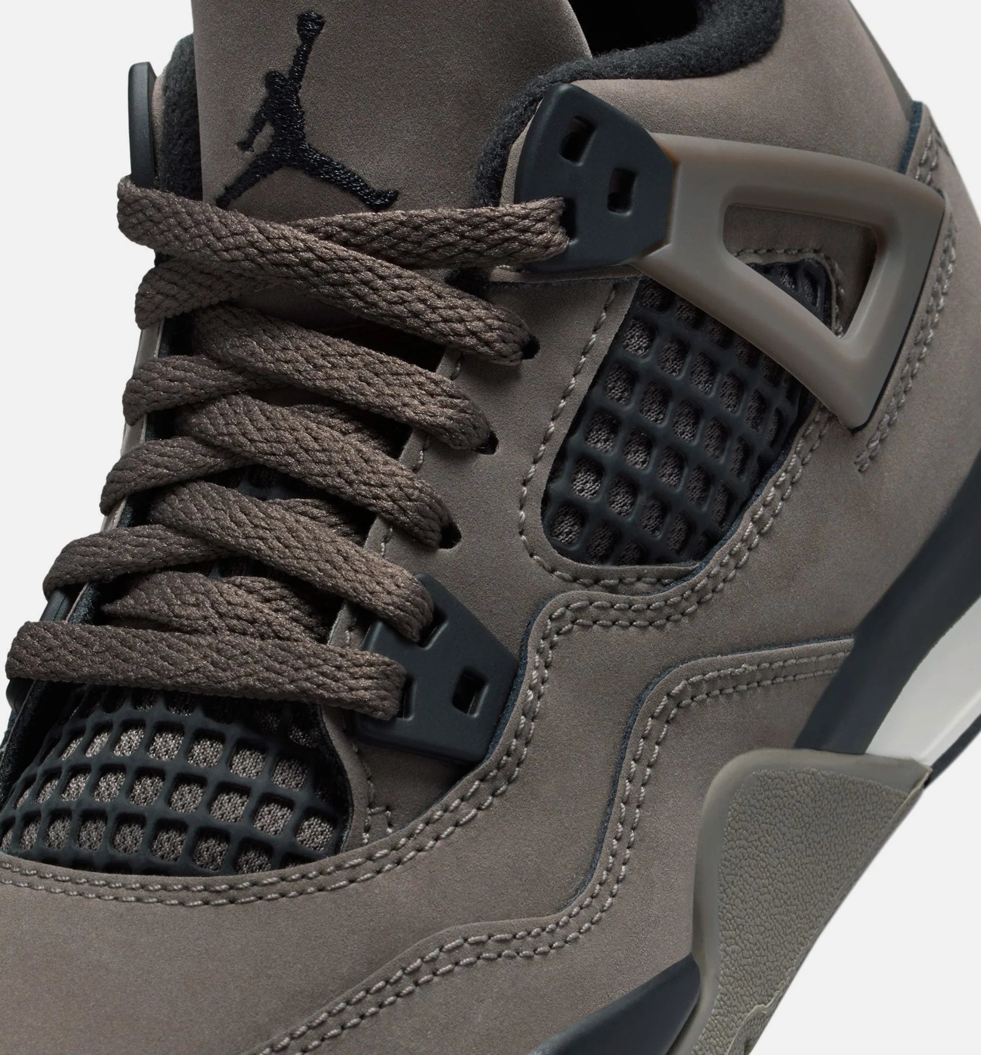 Air Jordan 4 Retro Cave Stone And Black Preschool Lifestyle Shoe Cave Stone Black Moon Particle