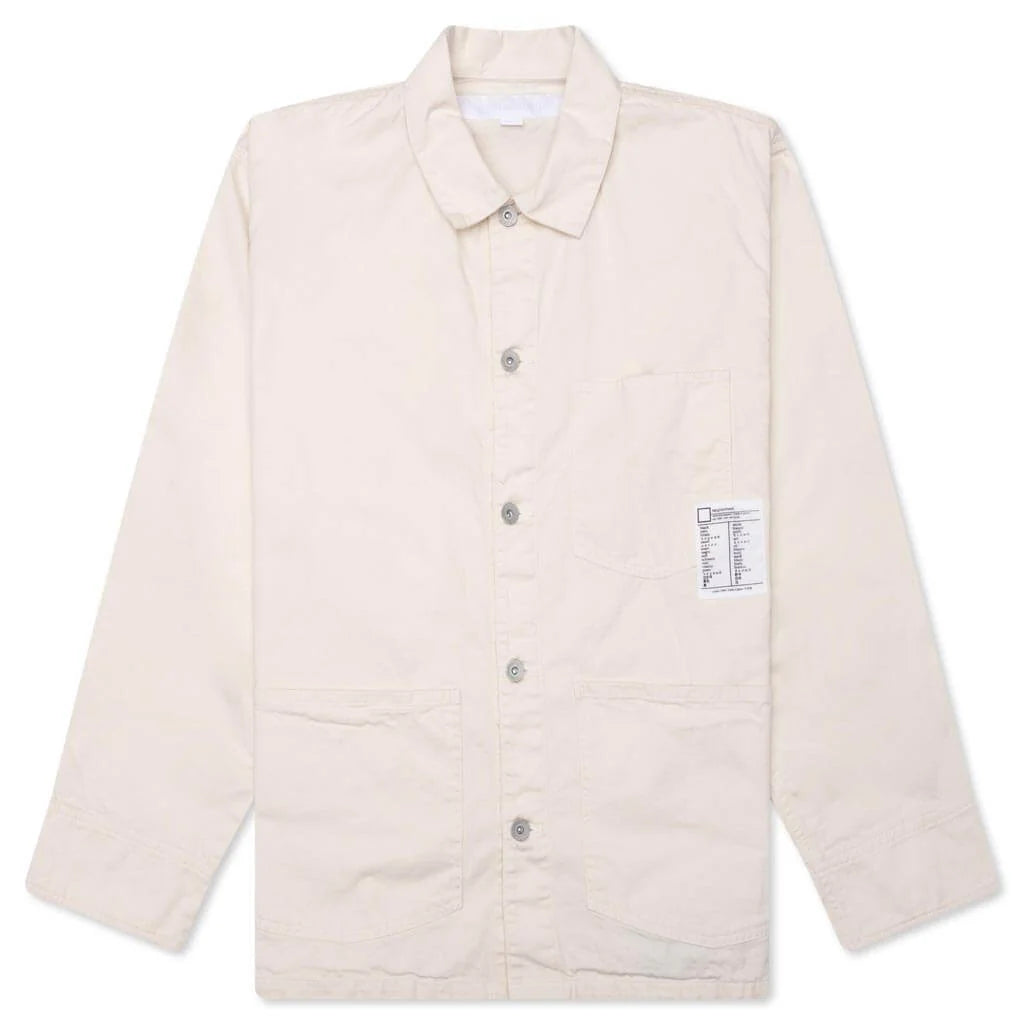Short Coverall Jacket White