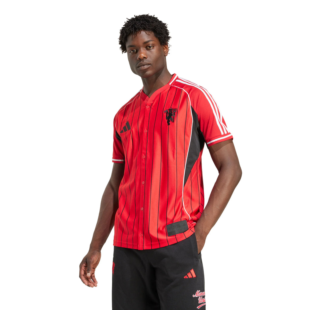 adidas Manchester United US Pack Mens Soccer Shirt Red