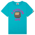 Kids Triple College Tee Blue