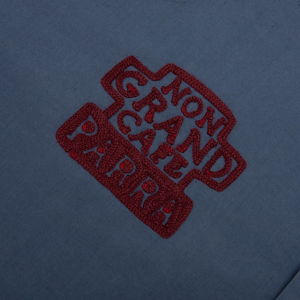 The End Books S S Shirt Blue