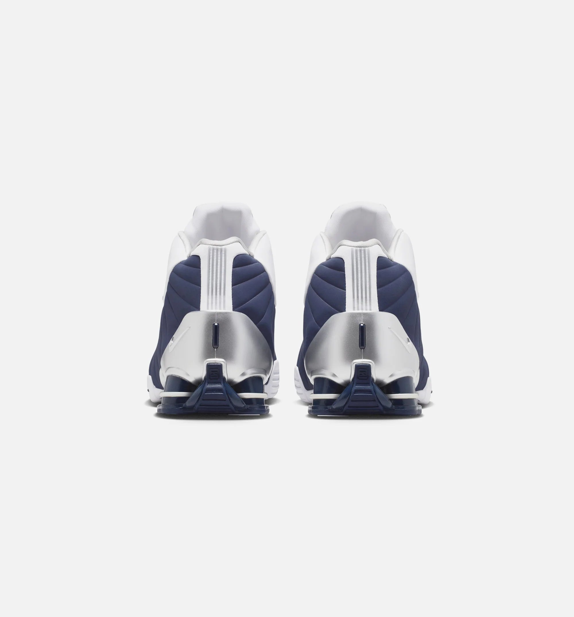 Shox BB4 Olympic Mens Lifestyle Shoe White Midnight Navy Metallic Silver