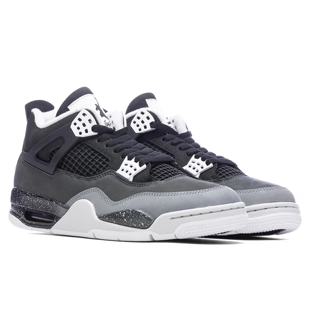 Air Jordan 4 Retro Fear Black White Anthracite Black