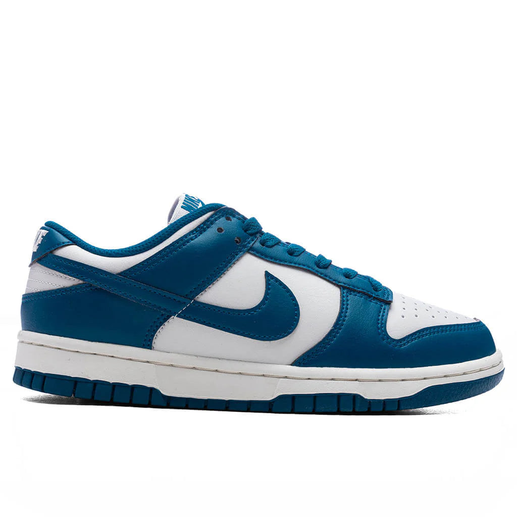 Womens Dunk Low Green Abyss Platinum Tint