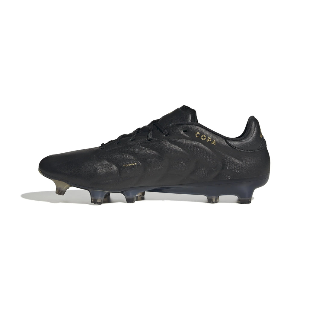 adidas Copa Pure 2 Elite FG Firm Ground Soccer Cleats Black Carbon Gold Metallic