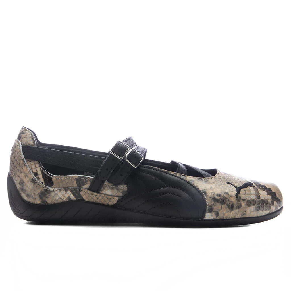 Womens Speedcat Ballet Snake Puma Black Vapor Gray