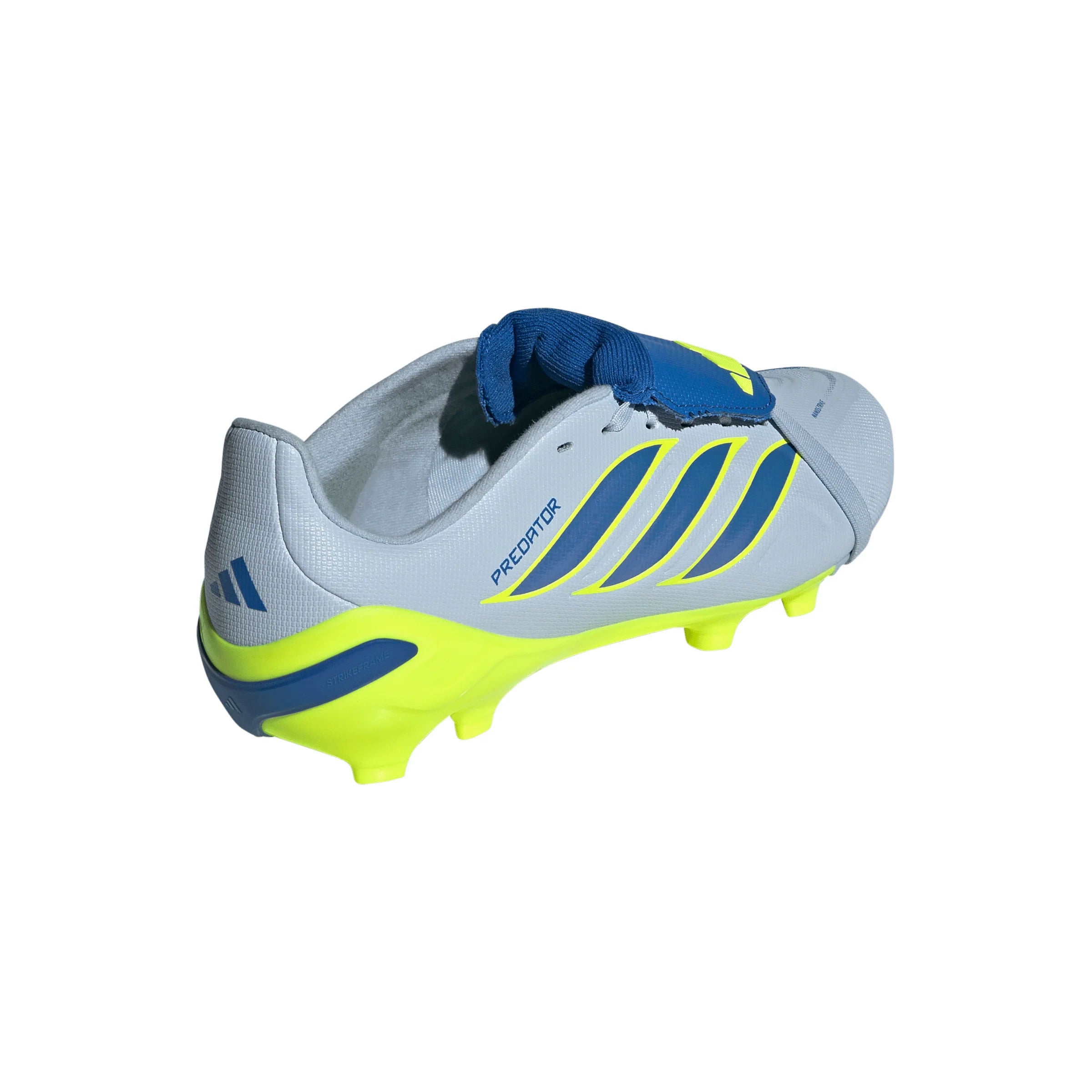 adidas Predator League Fold Over Tongue FG Firm Ground Youth Soccer Cleats Sky Blue Yellow