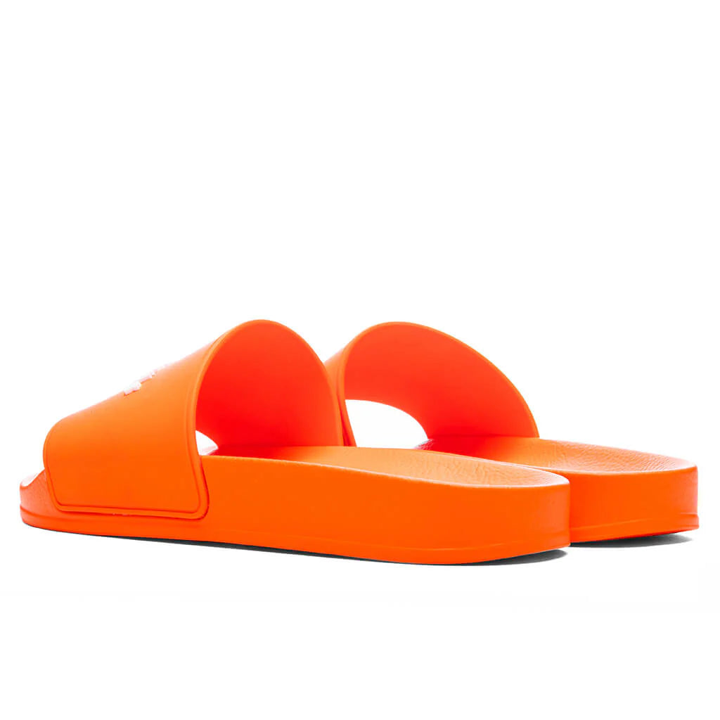 Classic Logo Pool Slider Orange Fluorescent