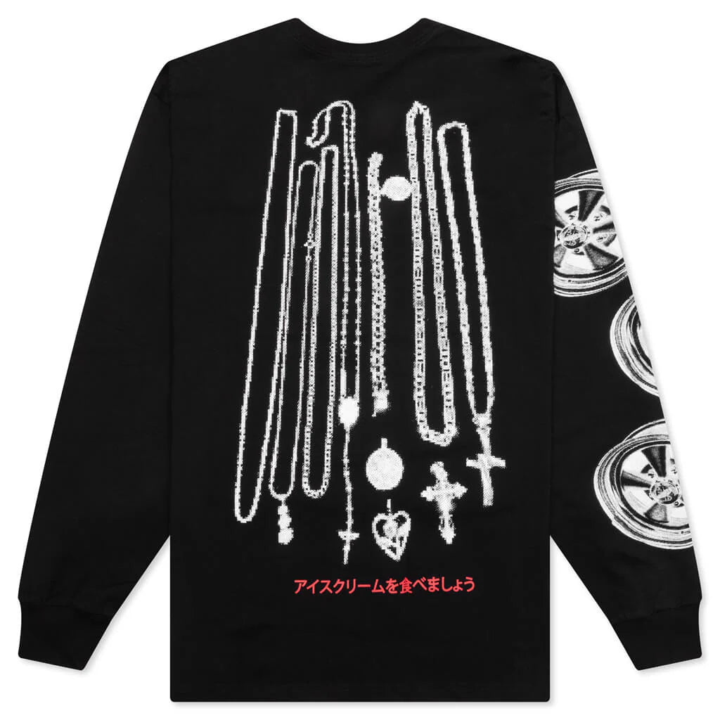 Pawn Shop L S Knit Black