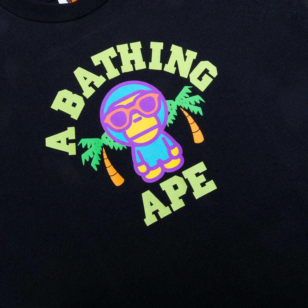 Kids Colors Milo College Summer Tee Black