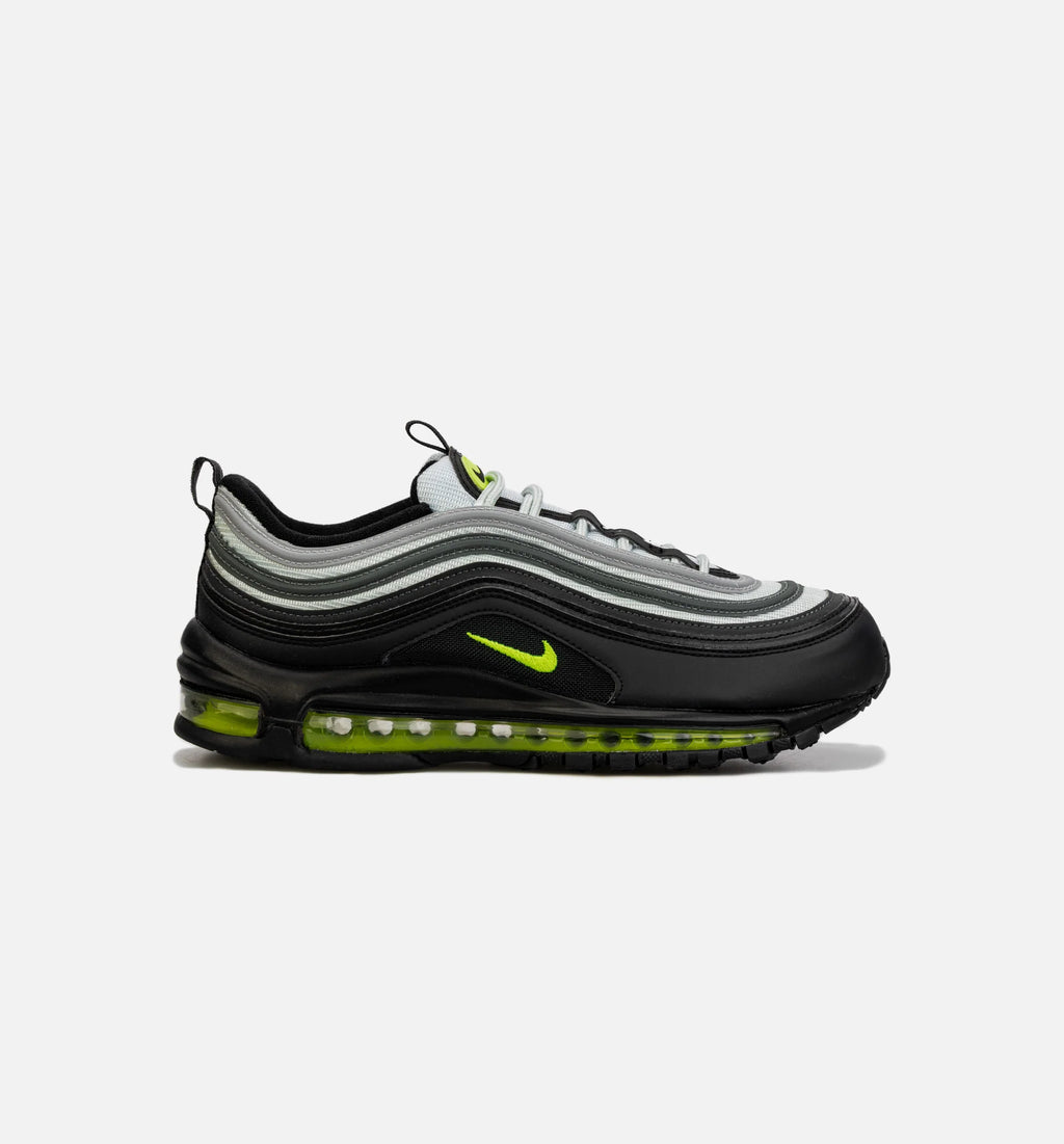 Air Max 97 Neon Mens Running Shoe Black Grey