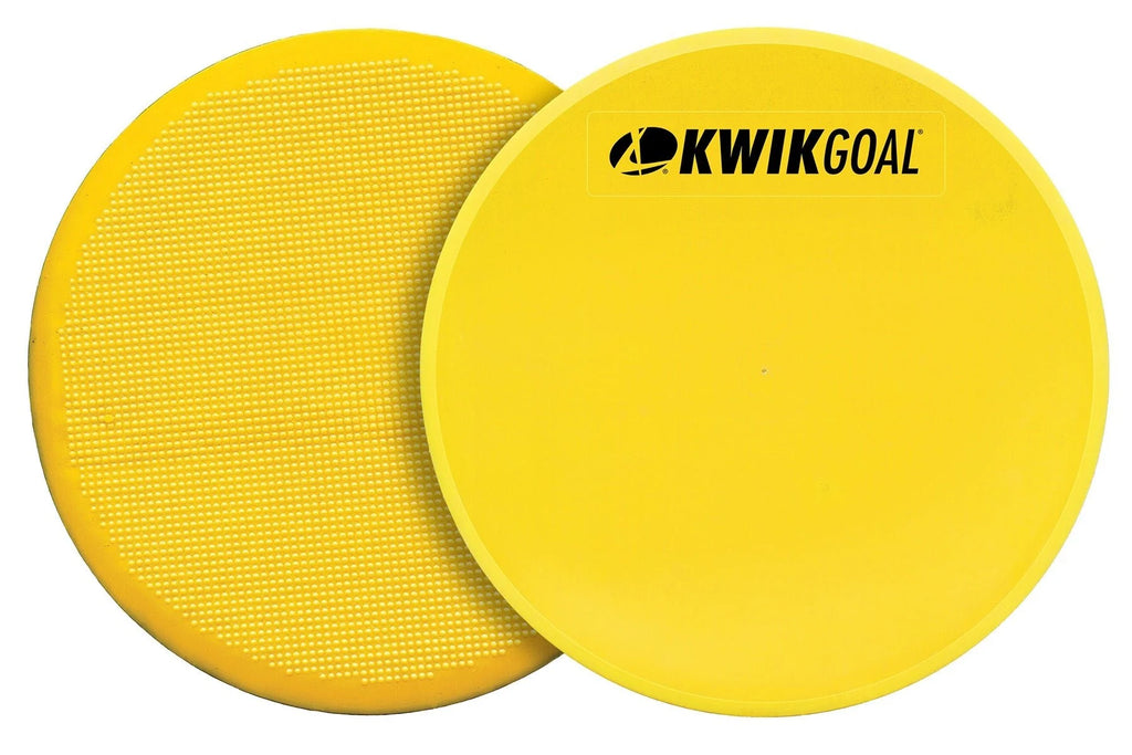 Kwik Goal Flat Round Markers Yellow