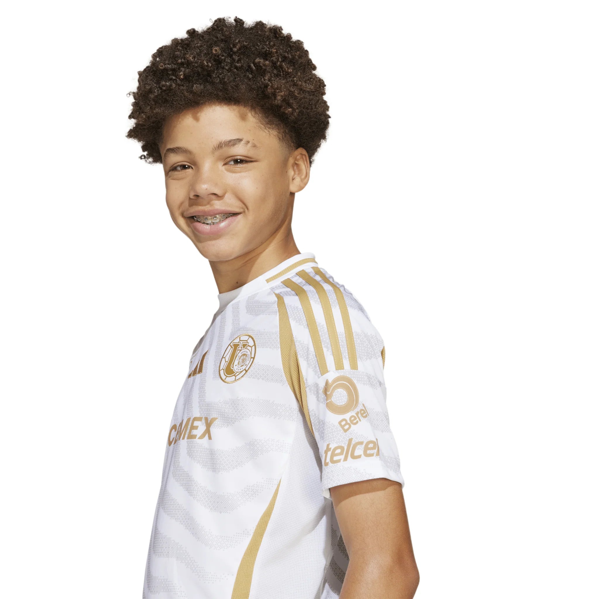 adidas Youth Tigres UANL Third Jersey 24 25 White
