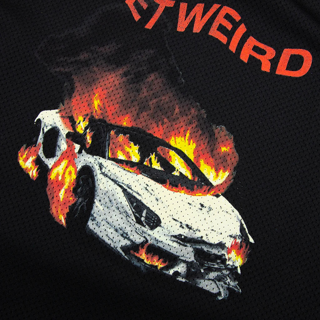 Burnout Basketball Jersey Black