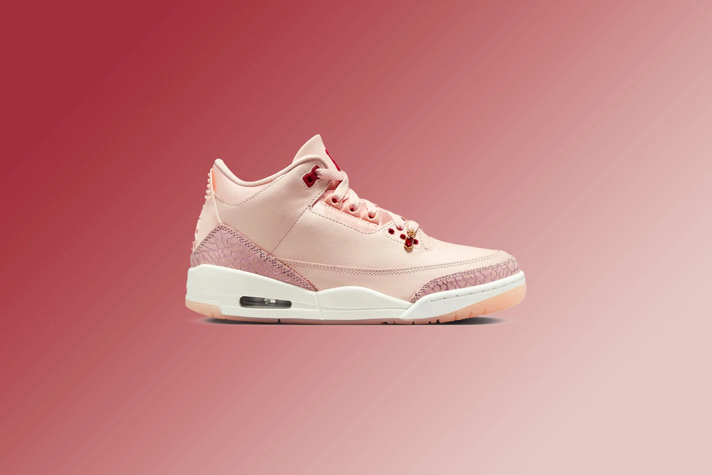 Womens Air Jordan 3 Retro Treat Yourself Washed Coral Gym Red Sail