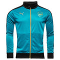 PUMA Arsenal Stadium Jacket Capri Breeze Anthracite Victory Gold