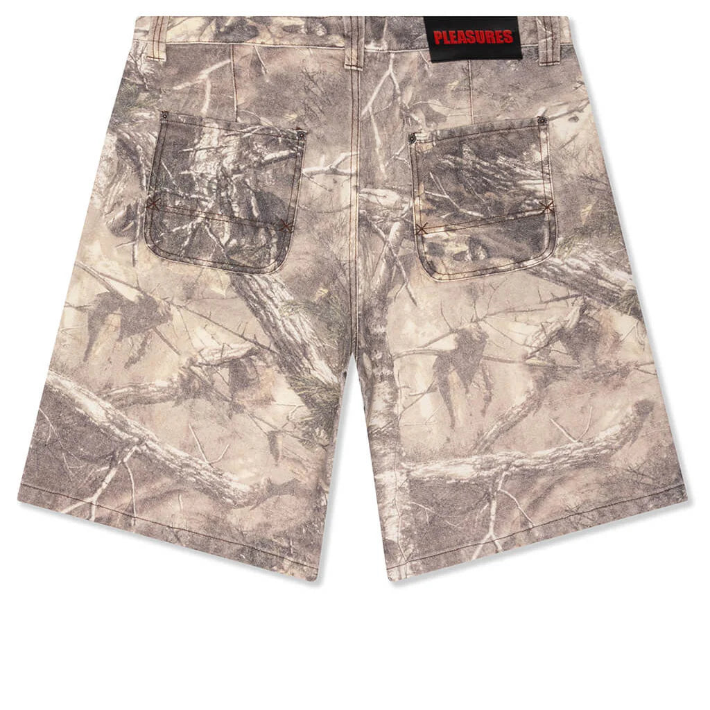 Hunt Canvas Jorts Sand Camo