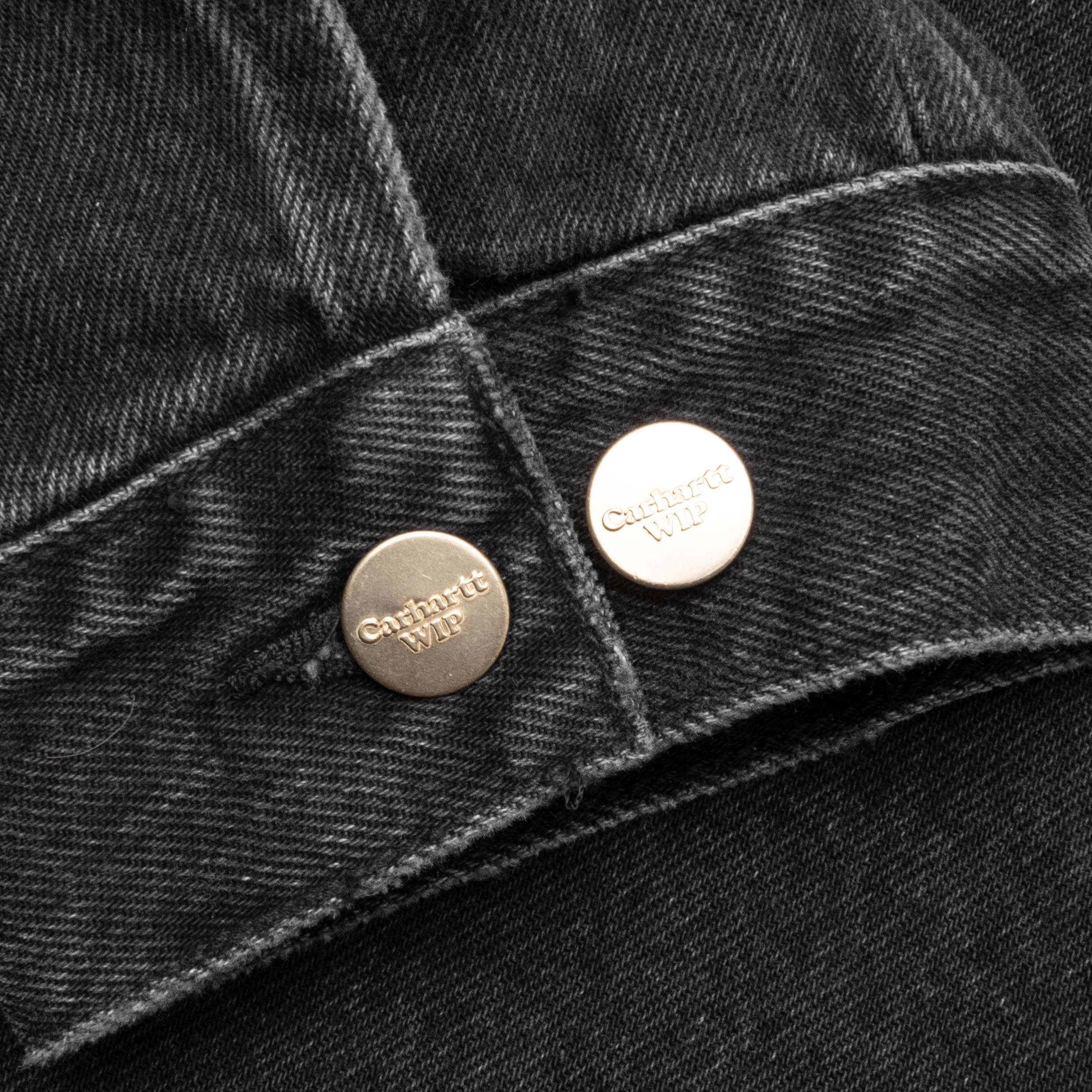 Nash Jacket Black Stone Washed